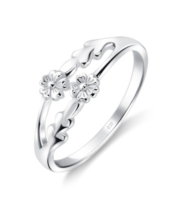 Flowers Silver designed Ring NSR-4058